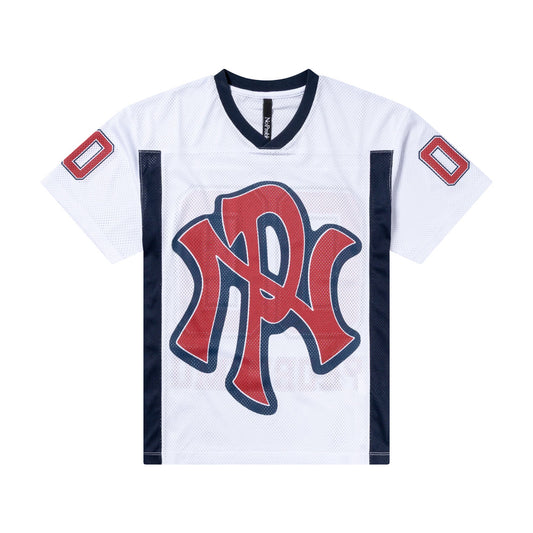 NYP Sports Poly SS Jersey - White