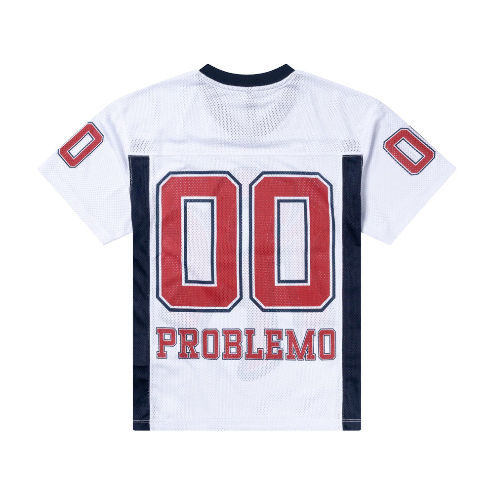 NYP Sports Poly SS Jersey - White