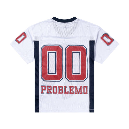 NYP Sports Poly SS Jersey - White