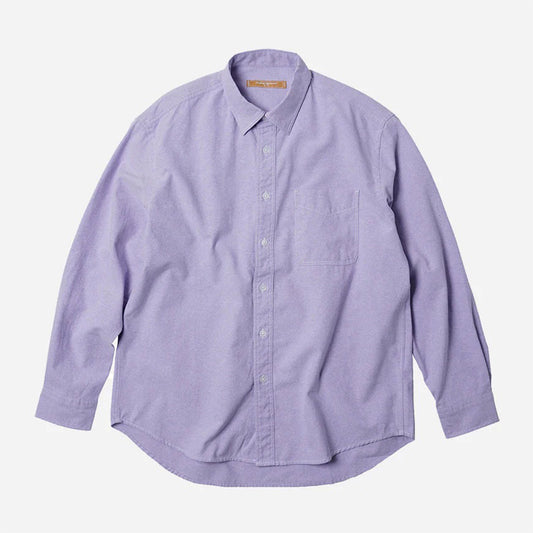 OG Oxford Oversized Shirt - Purple