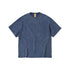 OG Vintage Dyeing Half Tee - Washed Navy