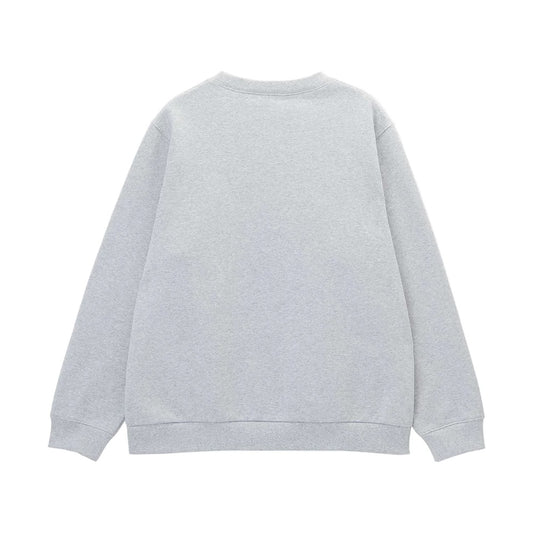 One Point Crew Sweatshirt - Heather Grey