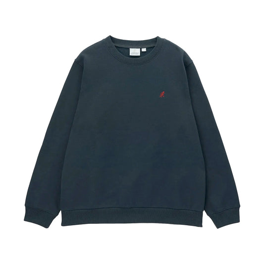 One Point Crew Sweatshirt - Vintage Black