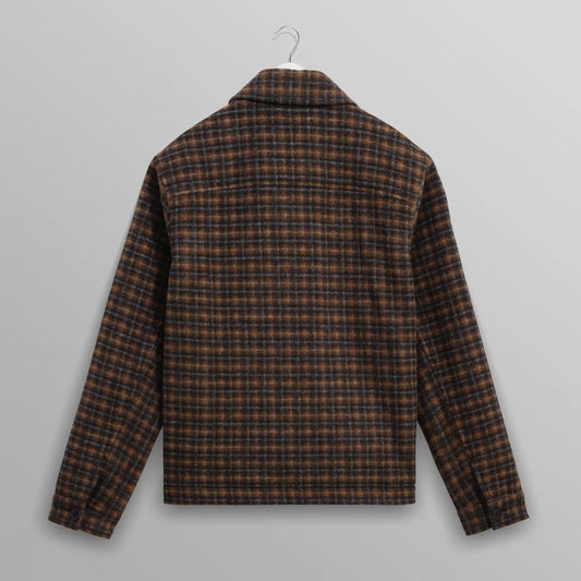 Osier Jacket, Drawn Check - Navy / Brown