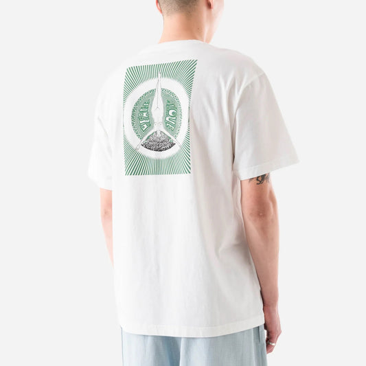 7261 Peace & Love Press T-Shirt - White