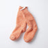 Double Face Crew Socks - Orange
