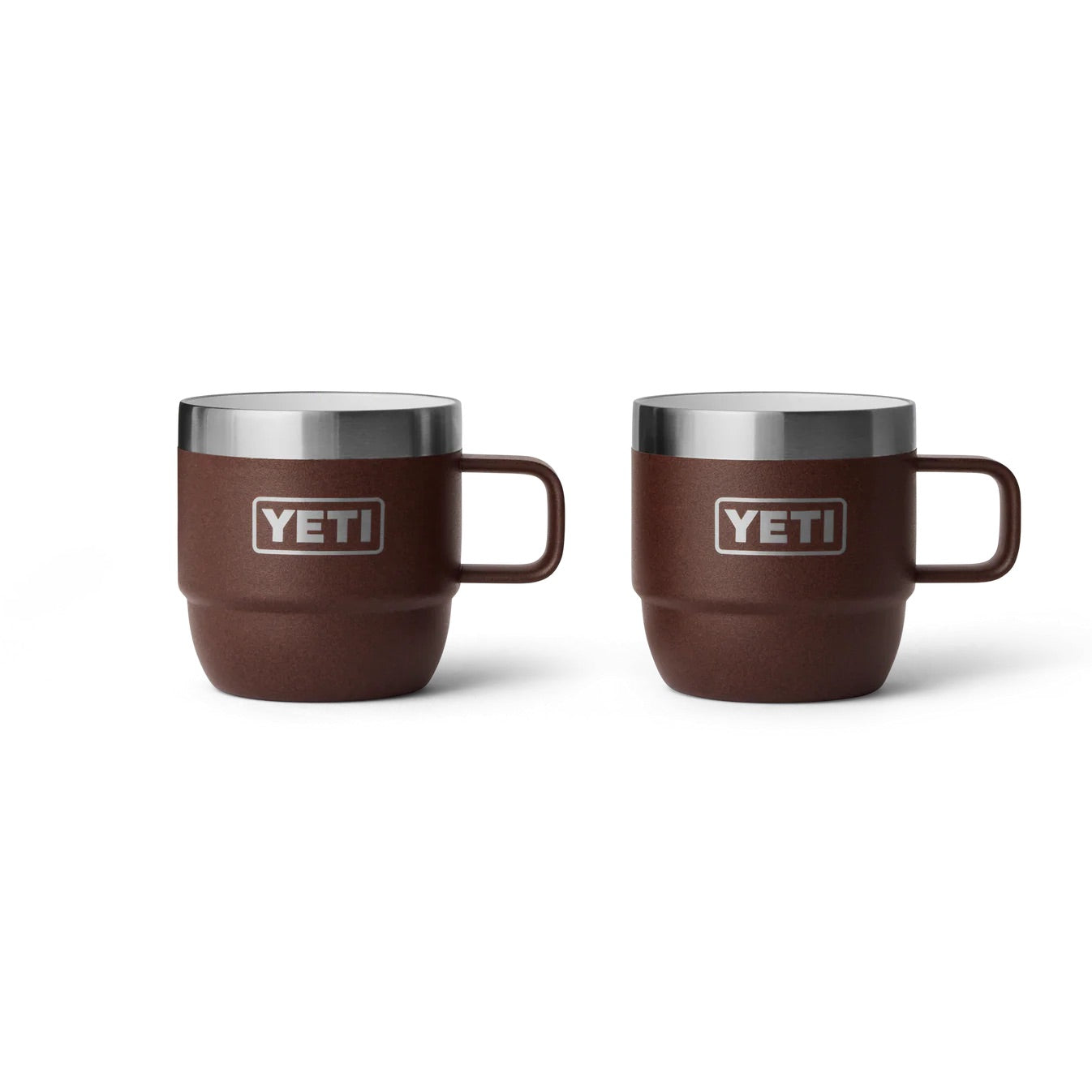 Rambler® 6 Oz (177 ml) Stackable Mugs - Wetlands Brown