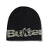 Smashed Logo Knit Skully Beanie - Black