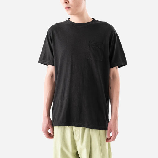 7209 Cotton Hemp SS T-Shirt - Black