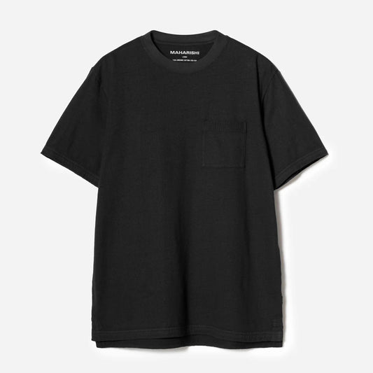 7209 Cotton Hemp SS T-Shirt - Black