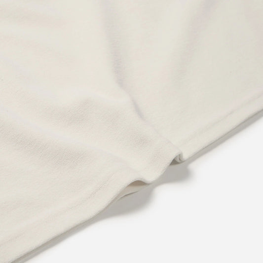 Terry Ringer Half Tee - Cream