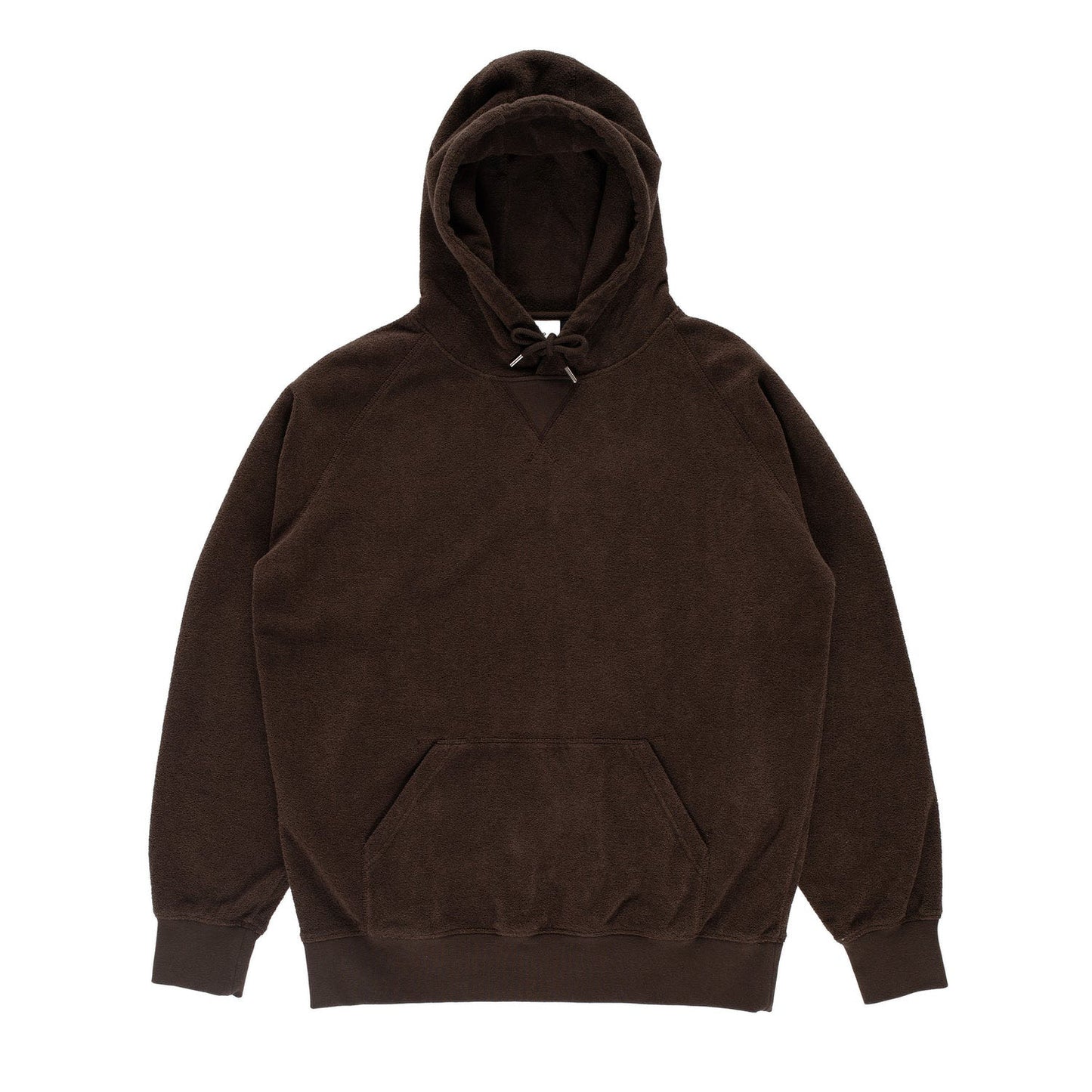 Outlined Logo Hooded Terry Sweat - Delicioso