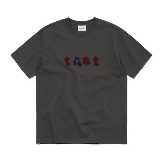 that Applique Tee - Charcoal