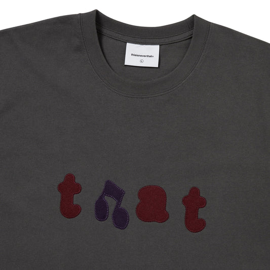 that Applique Tee - Charcoal