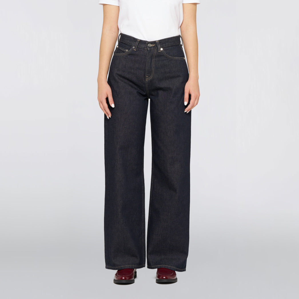 Women's Olivia Pant, Arctic Blue Denim 14.6oz - Blue rinsed
