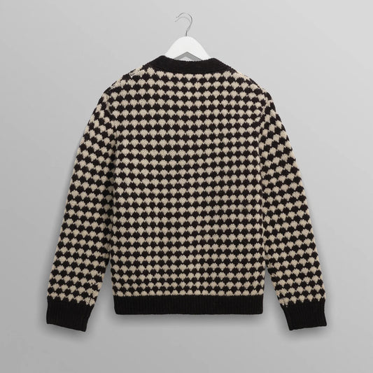 Walker Cardigan - Black / Ecru