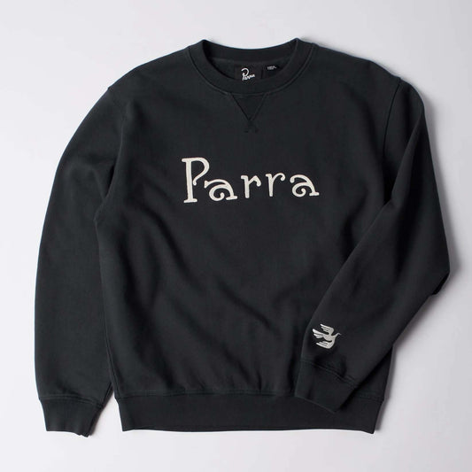 Weird Trad Logo Crewneck Sweatshirt - Dark Navy