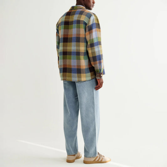 Whiting Overshirt, Pike Check - Khaki / Multi