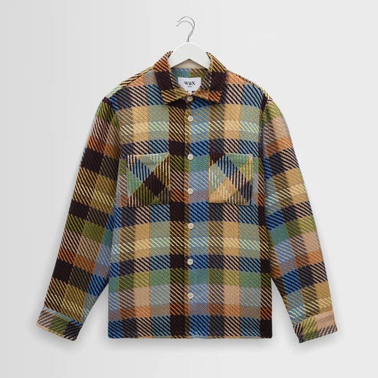 Whiting Overshirt, Pike Check - Khaki / Multi