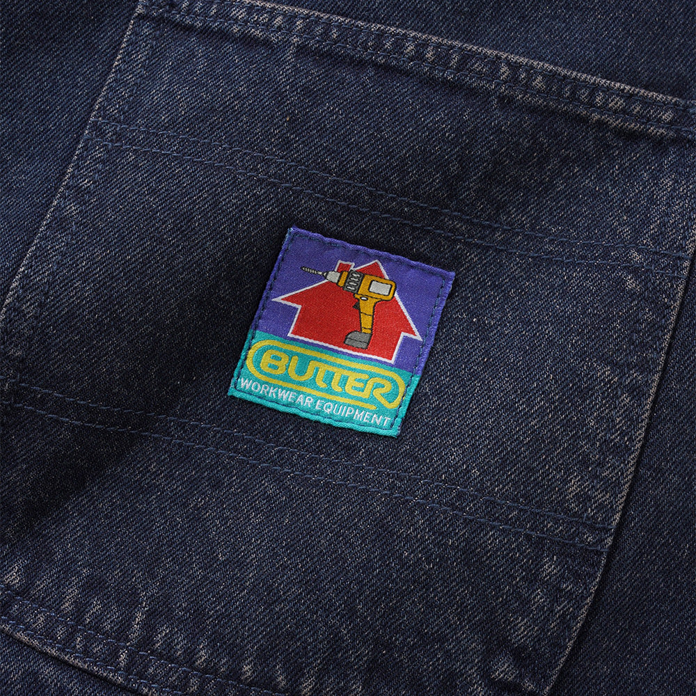Work Pants - Distressed Tinted Indigo